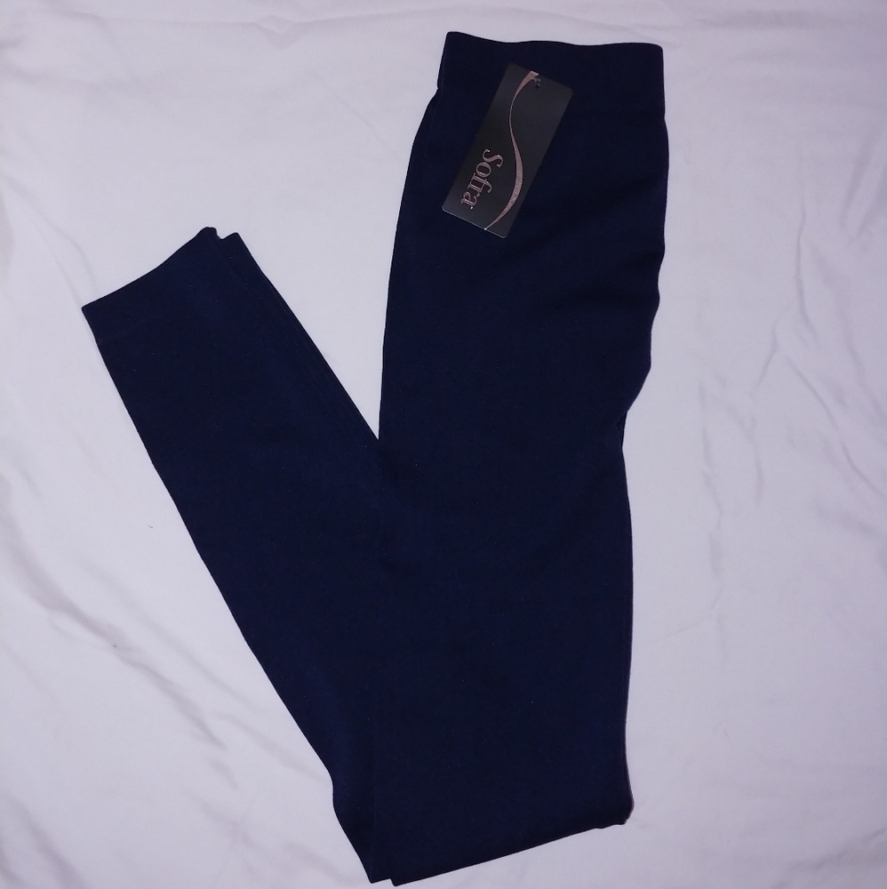 NWT Sofra Navy leggings